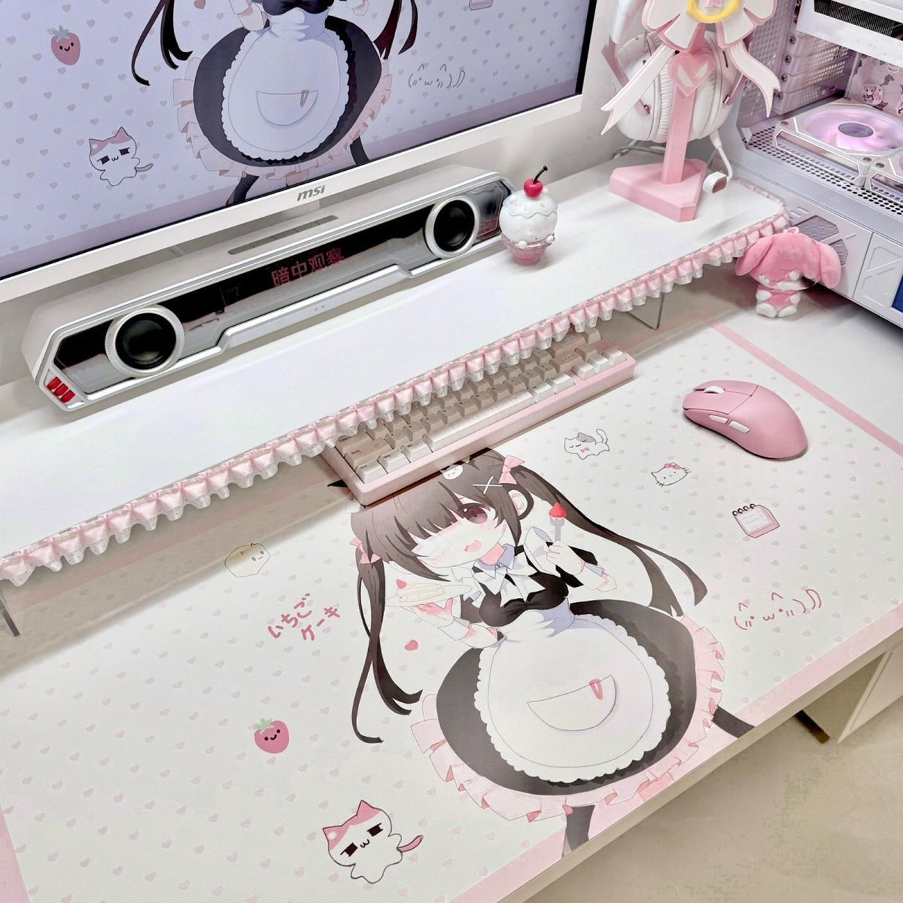 Leather Desk Pad - Tapete de mesa em couro sintético