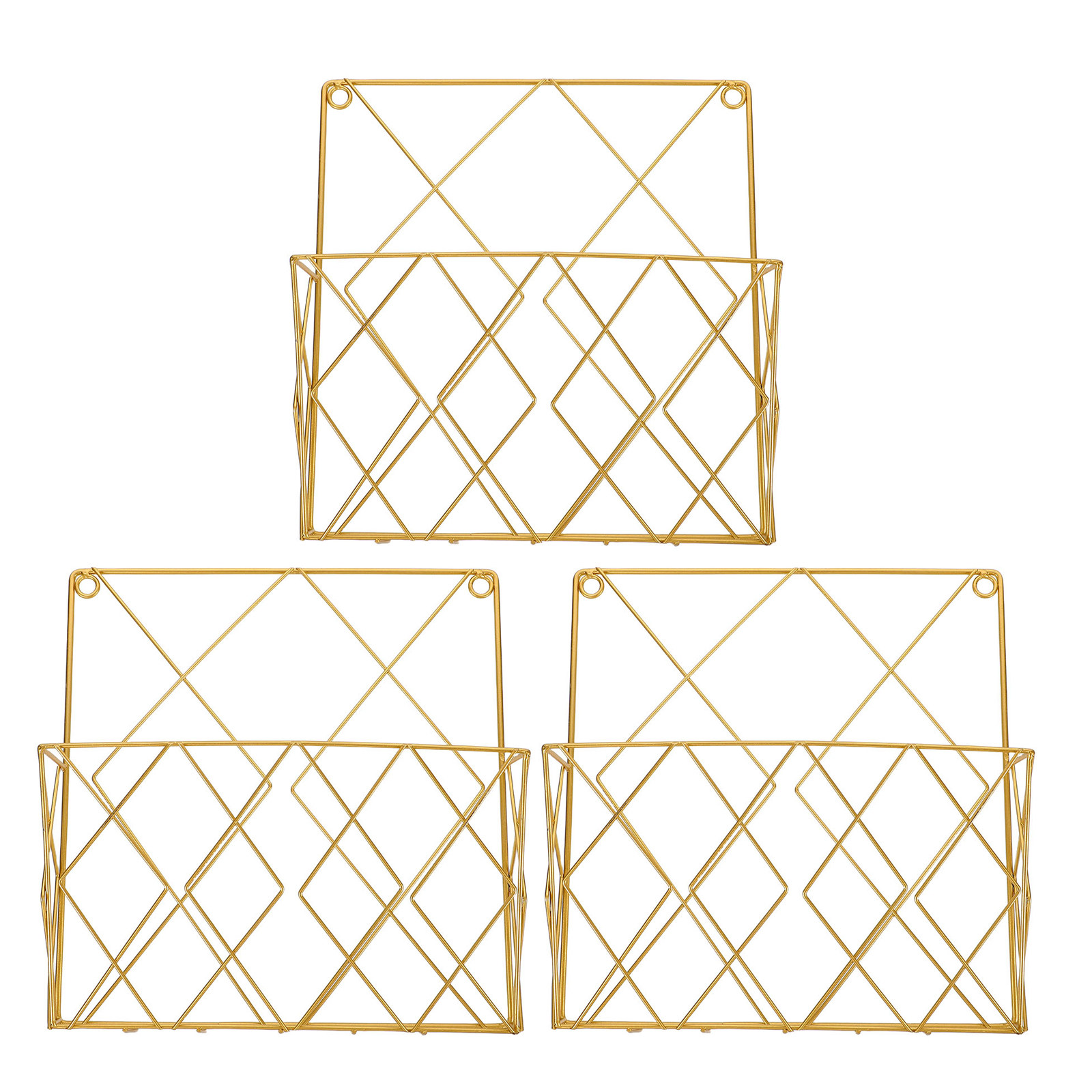 3 Peças Organizador de Arquivo - Magazine Holder Rack avaliação e preço